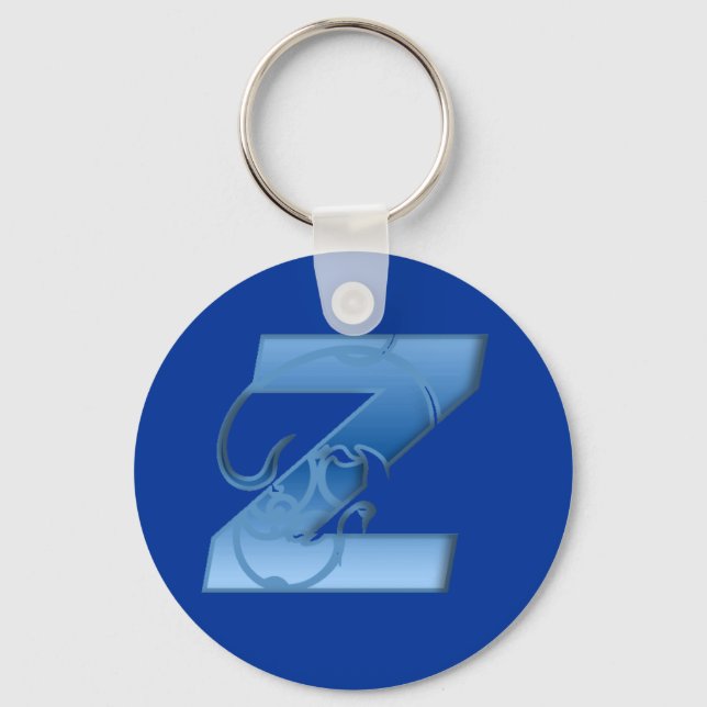 Letter Z Key Ring (Front)