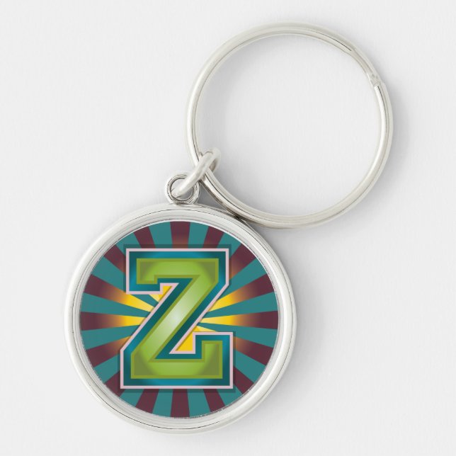 Letter Z Key Ring (Front)