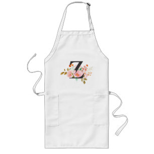 Letter Z Long Apron