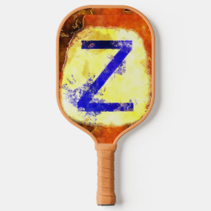 Letter Z Pickleball Paddle