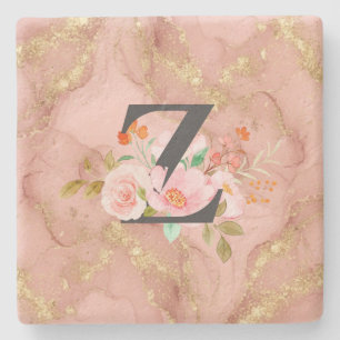Letter Z Stone Coaster