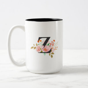 Letter Z Two-Tone Coffee Mug