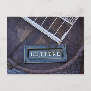 Lettere (Letters) Postcard