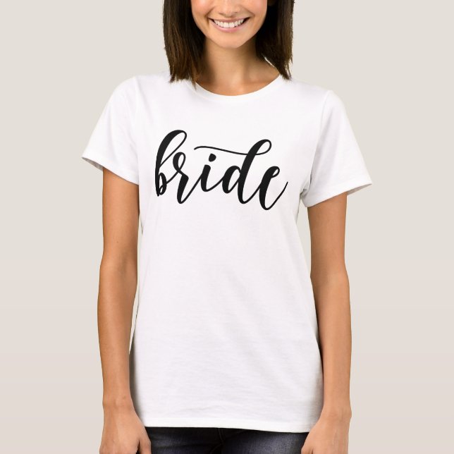 Lettered Bride T-Shirt (Front)