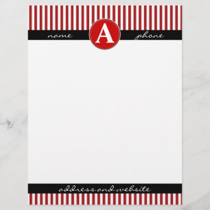 Letterhead, Custom and Monogrammed Customised Letterhead