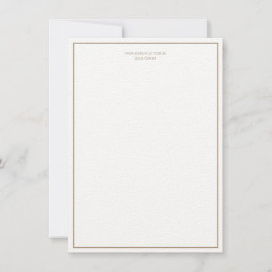 Letterhead for Church of Yeshua Jesus Christ Thank Thank You Card