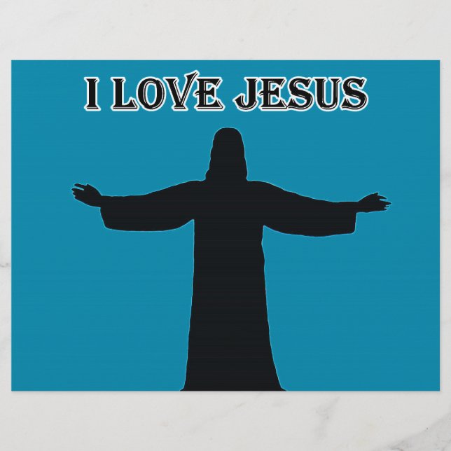Letterhead  i love jesus (Front)