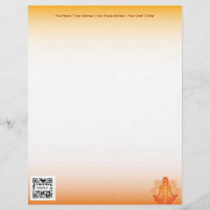 Letterhead Template Yoga