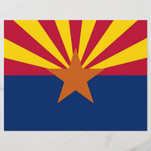 Letterhead with Flag of Arizona