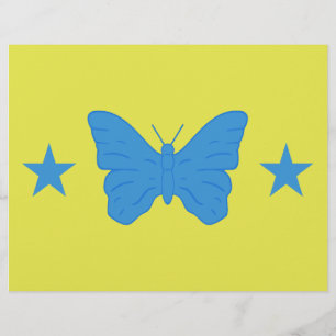 Letterhead with Flag of Bady Bassitt, Brazil