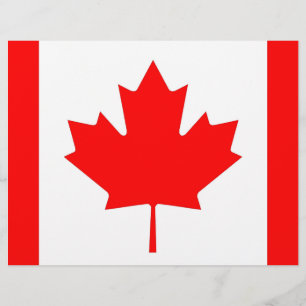 Letterhead with Flag of Canada