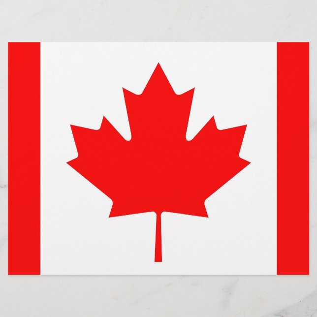 Letterhead with Flag of Canada (Front)