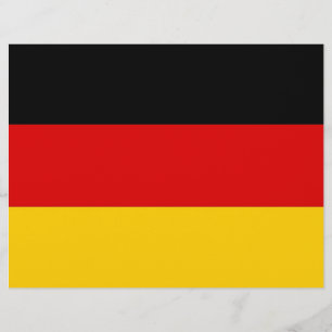 Letterhead with Flag of Germany