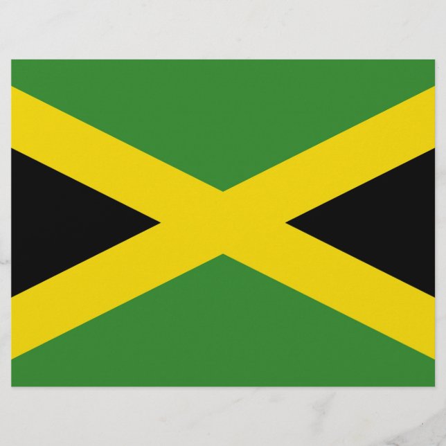 Letterhead with Flag of Jamaica (Front)