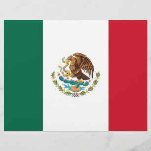 Letterhead with Flag of Mexico