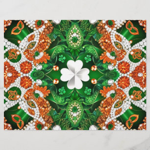 Letterhead with Ireland Colours Design