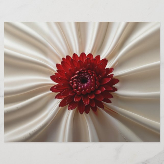 Letterhead with Japanase Colours Design (Front)