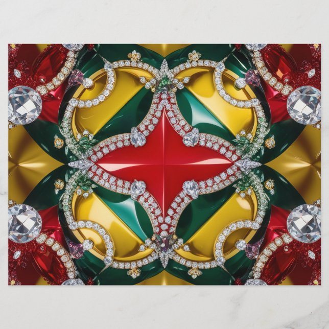 Letterhead with Los Angeles Colours Design (Front)