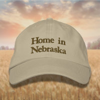 Lettering Home in Nebraska in Golden Brown