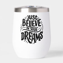 Lettering Quote About Dreams