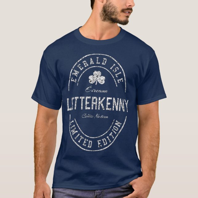 LETTERKENNY Ireland Shamrock Vinatge T-Shirt (Front)