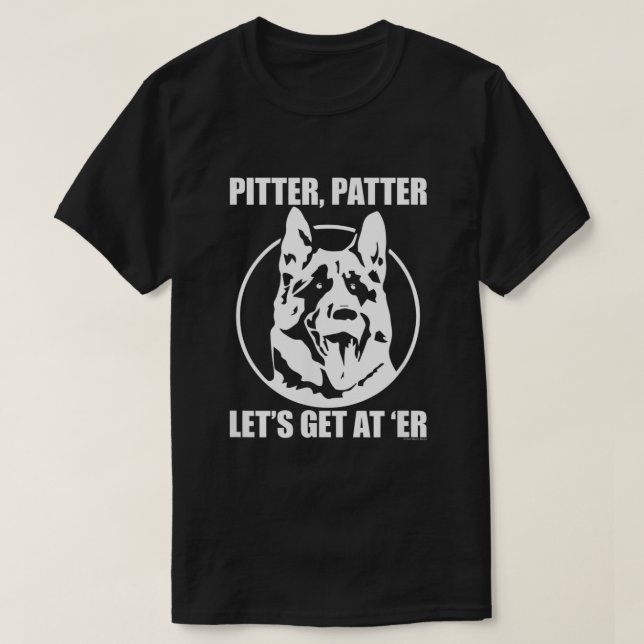 Letterkenny Pitter Patter Logo  T-Shirt (Design Front)