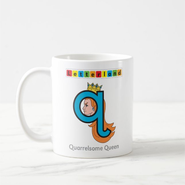 Letterland | Qq Mug (Left)