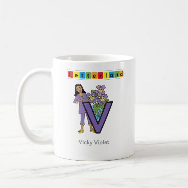 Letterland | Vv Mug (Left)