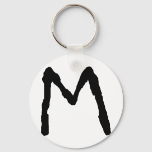 LetterM Key Ring