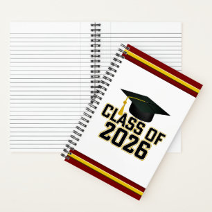 Letterman Class of 2026 Graduation Notebook