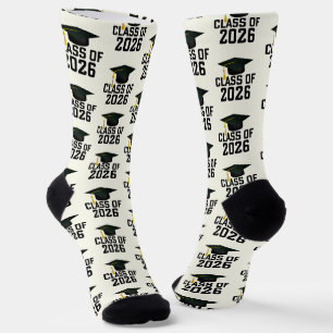 Letterman Class of 2026 Graduation Socks