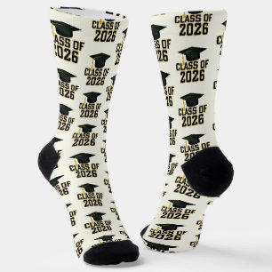 Letterman Class of 2026 Graduation Socks