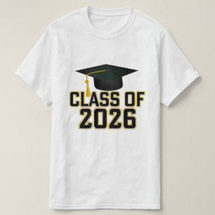 Letterman Class of 2026 Graduation T-Shirt