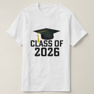 Letterman Class of 2026 Graduation T-Shirt