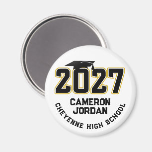 Letterman Class of 2027 Graduation Magnet
