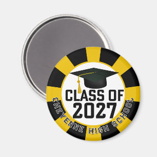 Letterman Class of 2027 Graduation Magnet