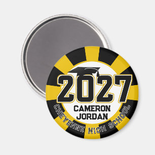 Letterman Class of 2027 Graduation Magnet
