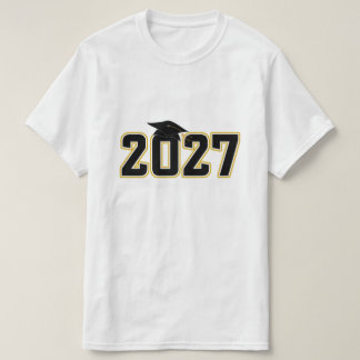 Letterman Class of 2027 Graduation T-Shirt