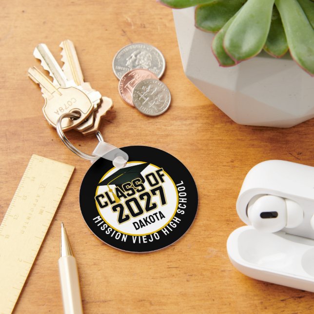 Letterman Class of 2027 Photo Graduation Key Ring (Desk)