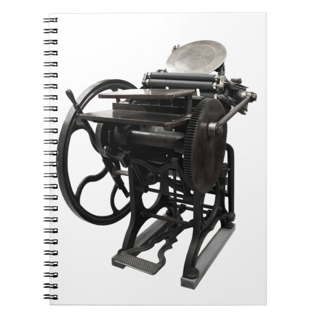 letterpress 1888 notebook (Front)