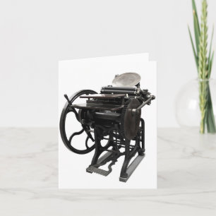 letterpress 1888 notecard