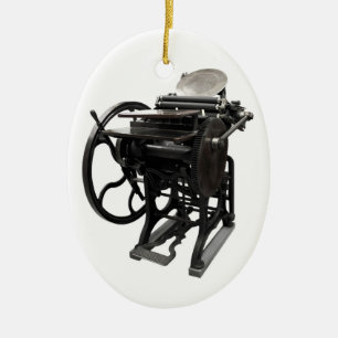 letterpress 1888 oval ornament