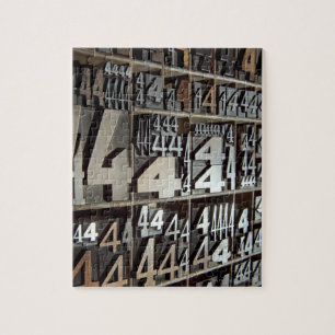 Letterpress Jigsaw Puzzle