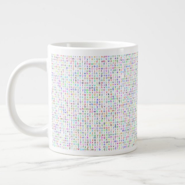 Letters 20oz Mug (Left)