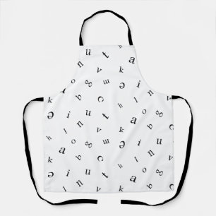 Letters Apron