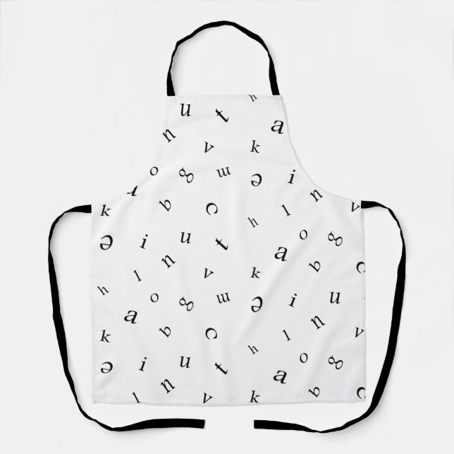 Letters Apron (Front)