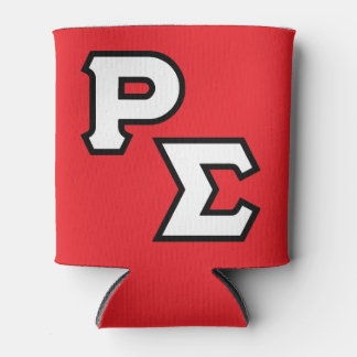 Letters Can Cooler - Red