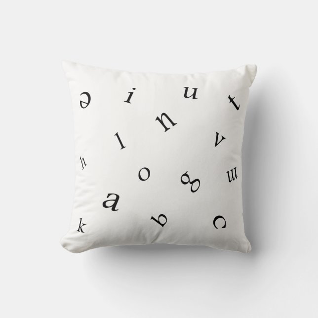 Letters Cushion (Front)