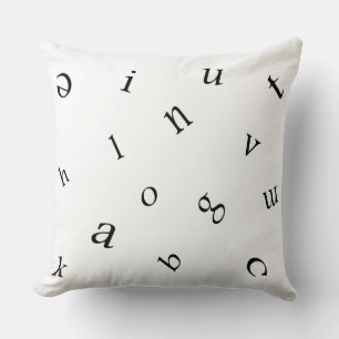Letters Cushion