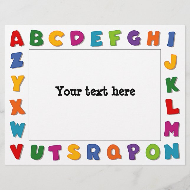 Letters Frames (Front)